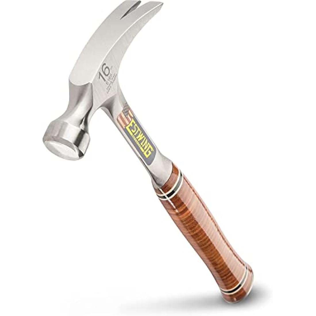 Estwing E16S 16 oz Rip Hammer | Leather Grip & Straight Claw