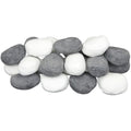 The Stove Wizard 20 Ceramic Replacement Pebbles for Gas & Electric Fires