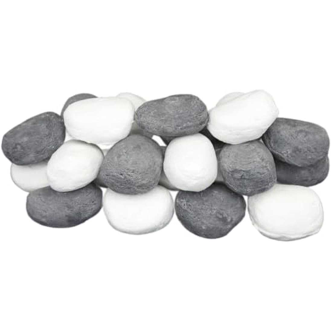 The Stove Wizard 20 Ceramic Replacement Pebbles for Gas & Electric Fires