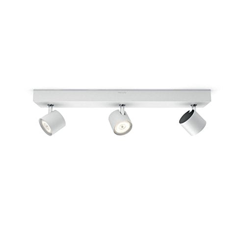 Philips myLiving Star 3-Light Dimmable WarmGlow LED Spotlight - White