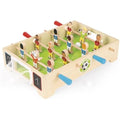 Janod Mini Wooden Table Football – Portable Foosball Game for Kids