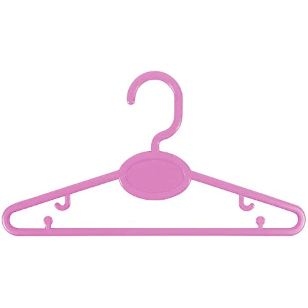 Jolof Store Baby Clothes Hangers – 32 Pack Pink Plastic Toddler Hangers