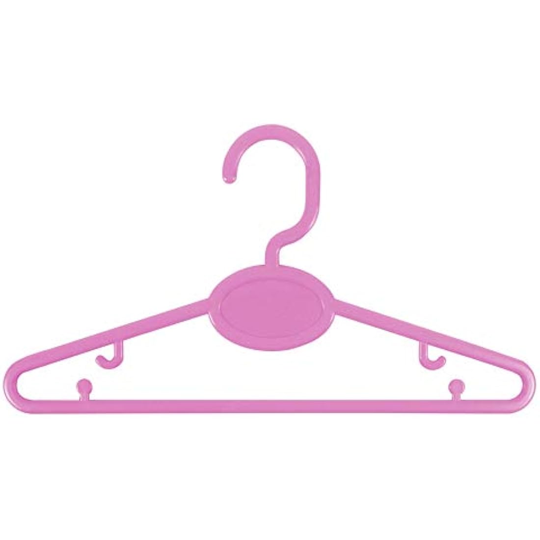 Jolof Store Baby Clothes Hangers – 32 Pack Pink Plastic Toddler Hangers
