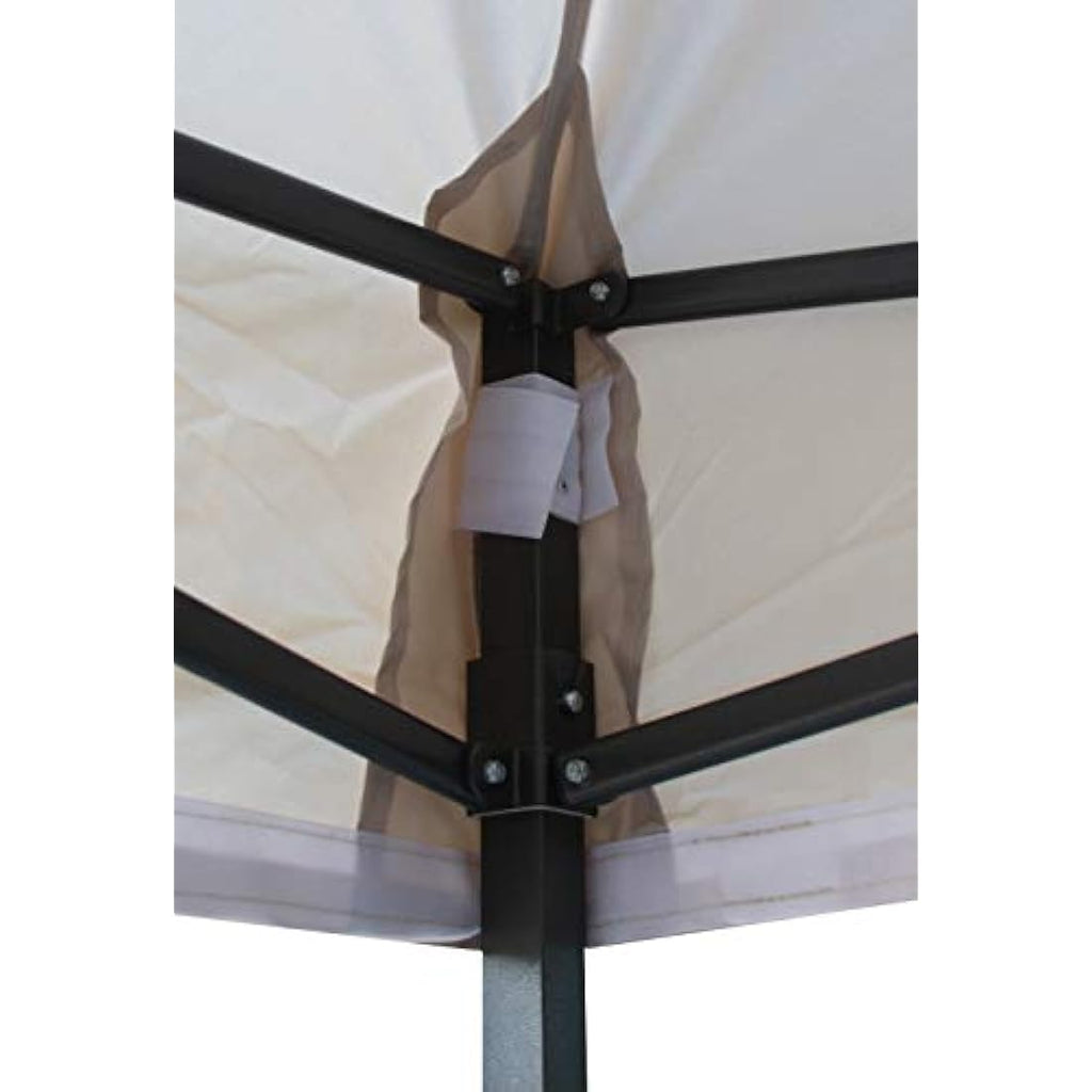 All Seasons Gazebos 2.5x2.5m Pop Up Gazebo – Heavy Duty Waterproof (Beige)