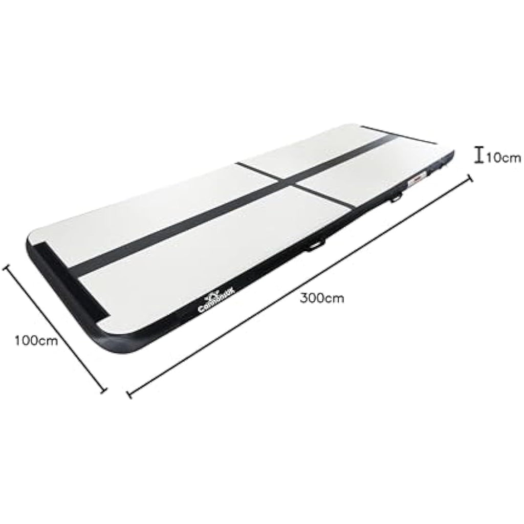 Air Track Pro Gymnastics Mat by Jolof Store – Inflatable 3m x 1m x 10cm