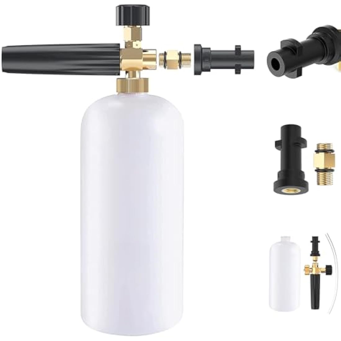 Snow Foam Lance for Karcher K Series - 1L Adjustable Cannon
