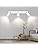 Kambo 3 Way Ceiling Spotlights – Modern White Metal GU10 Light Fitting