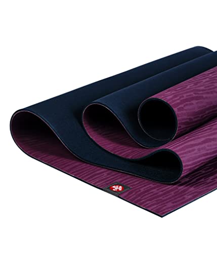 Manduka eKO Lite Yoga Mat – 4mm Natural Rubber Non-Slip Exercise Mat