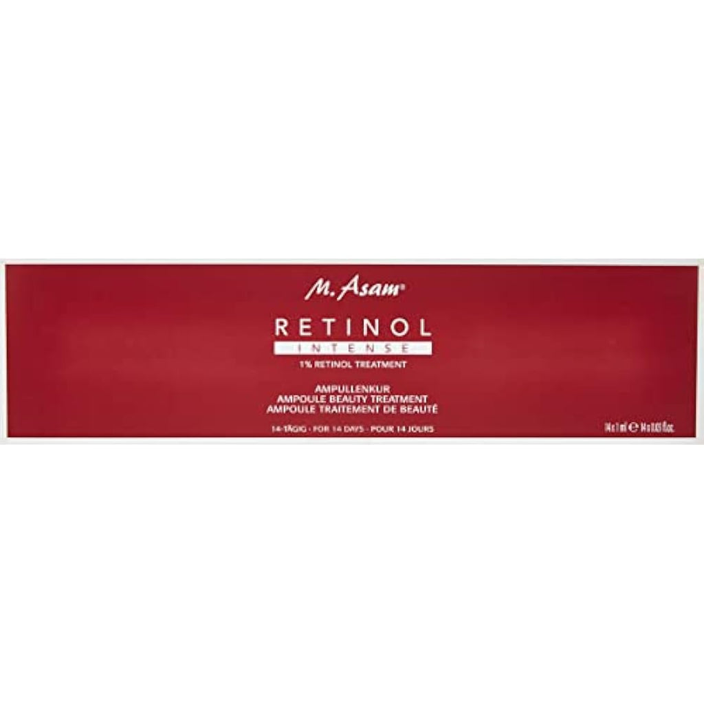 M. Asam Retinol Intense Ampoules – Anti-Aging Night Treatment (14 x 1ml)