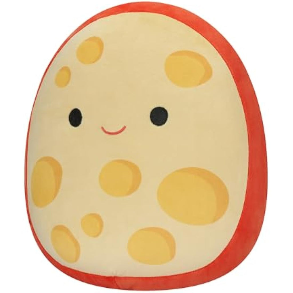 Squishmallows Mannon the Gouda Cheese – 12-Inch Medium Plush Toy