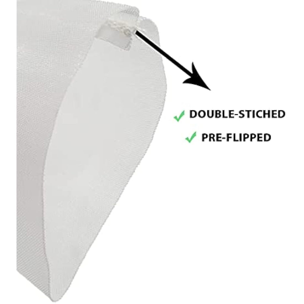 Ohdaze 90 Micron Rosin Press Bags – 2x4 Inch Double-Stitched Nylon 40 Pack