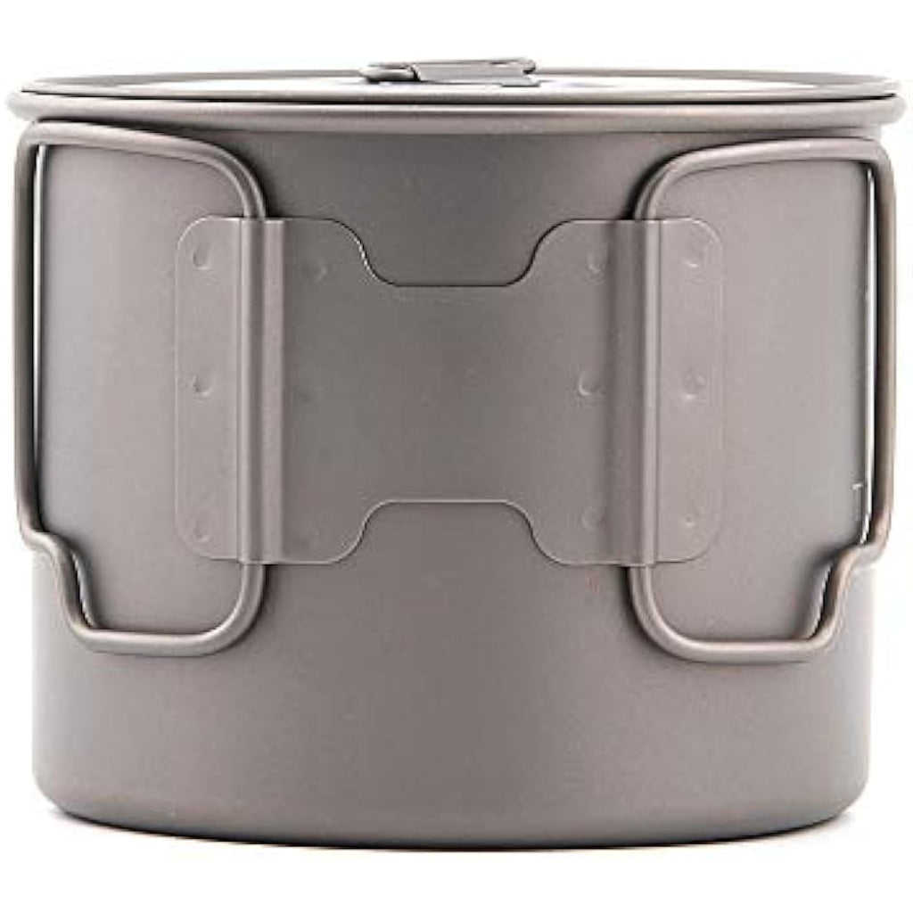 TOAKS Titanium 550ml Ultralight Camping Pot with Lid – Outdoor Cookware
