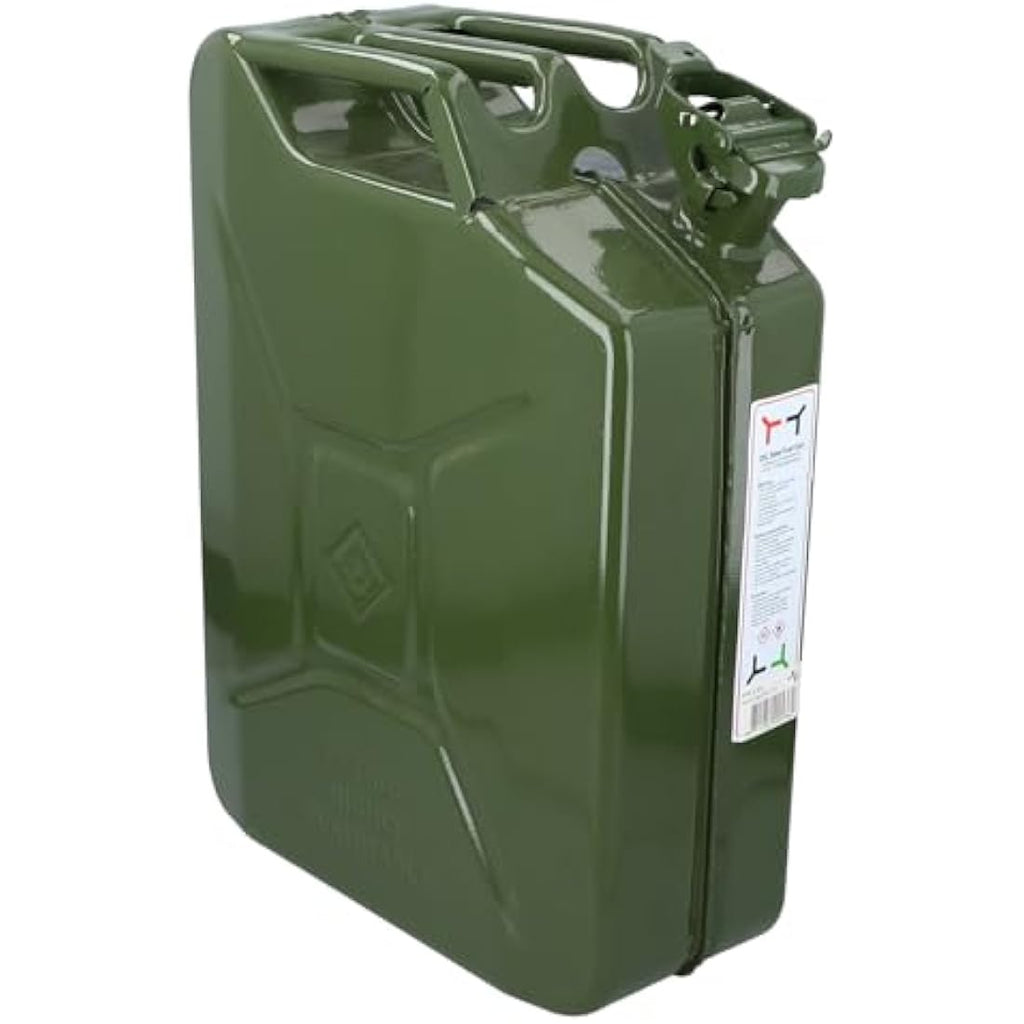 20L Metal Jerry Can – Durable Fuel and Gasoline Storage