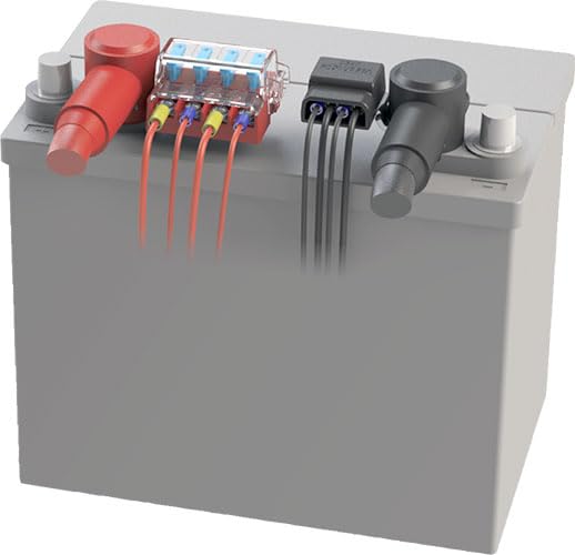 Blue Sea Systems 5024 ST Blade Fuse Block Battery Terminal Mount Kit