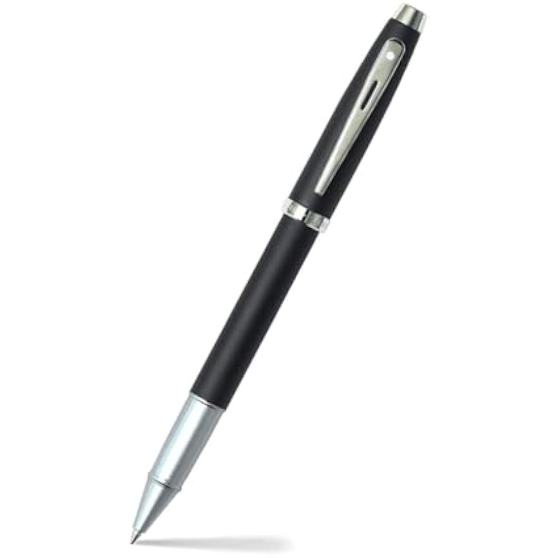 Sheaffer 100 Series Rollerball Pen – Matte Black with Nickel Trim