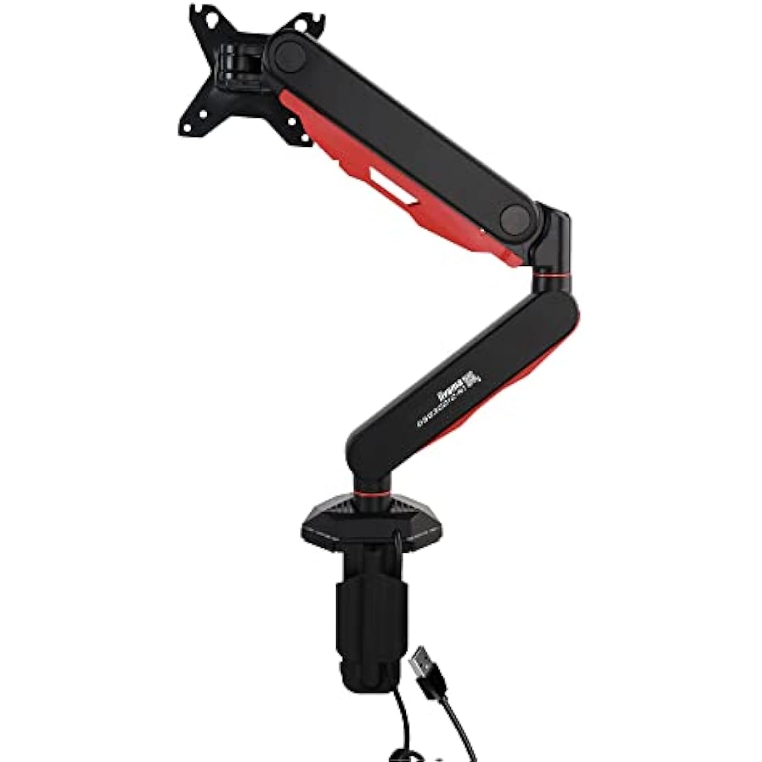 Jolof Store Gaming Monitor Arm – Gas Spring Mount with LED Lights