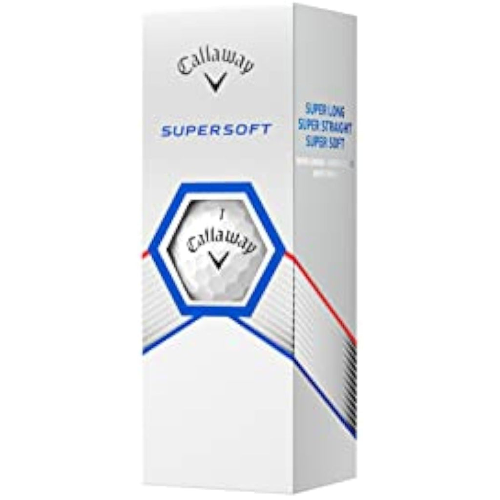 Callaway Supersoft Golf Balls 2023 – Low Compression Soft Feel (12 Pack)