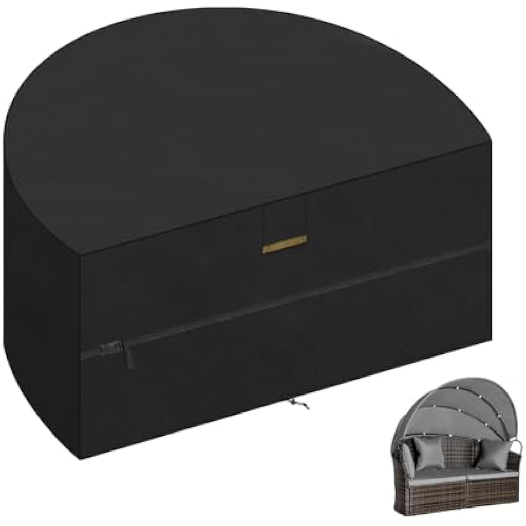 VANSHEIM Outdoor Daybed Cover – Waterproof 420D Oxford Garden Furniture