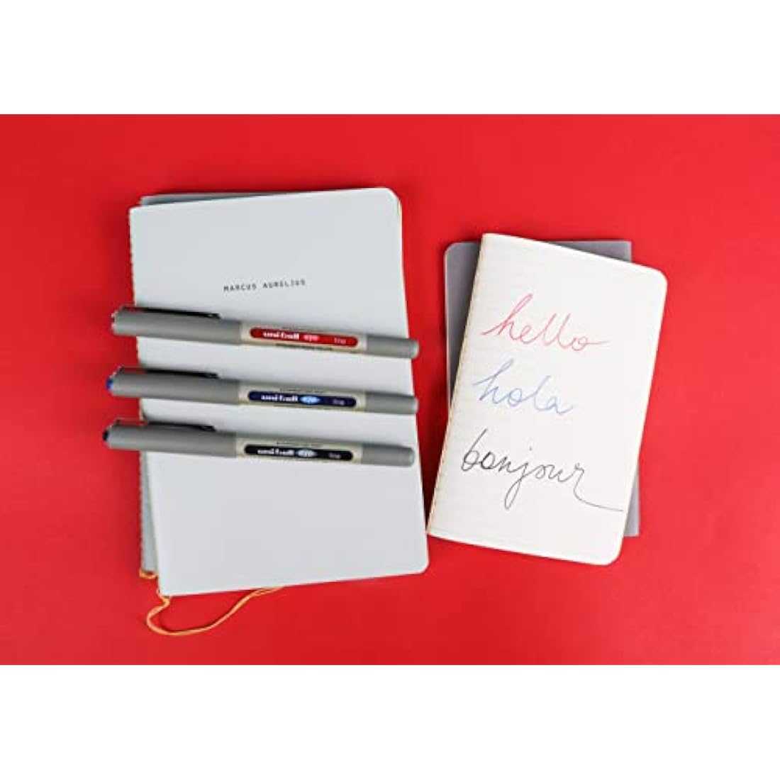 Uni-ball Eye UB-157 Rollerball Pens | Fine 0.7mm Tip | Assorted 8 Pack