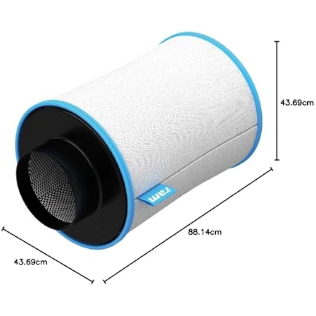 RAM Carbon Filter 315mm x 800mm | 1350m³/hr Odour Control Air Filter