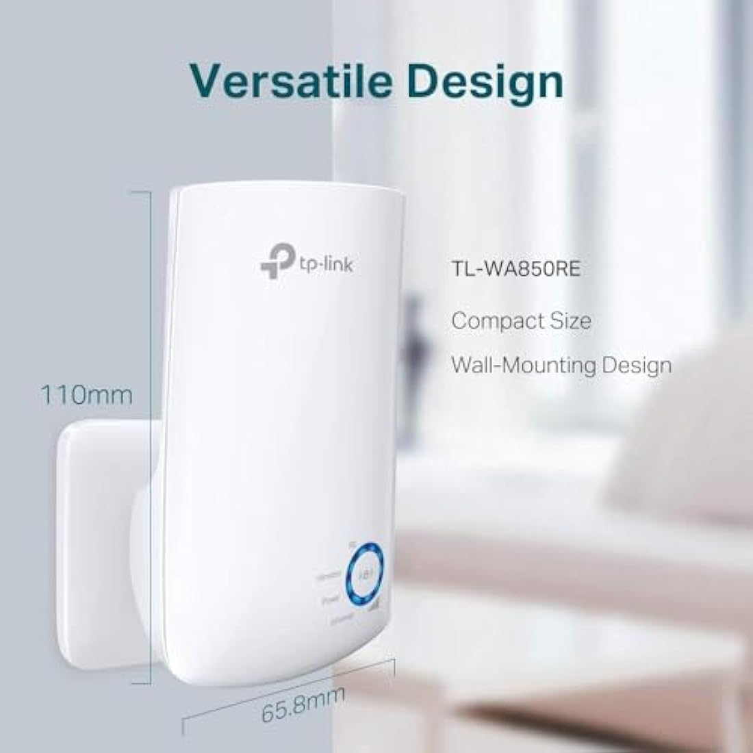TP-Link TL-WA850RE N300 WiFi Extender | Range Booster & Access Point