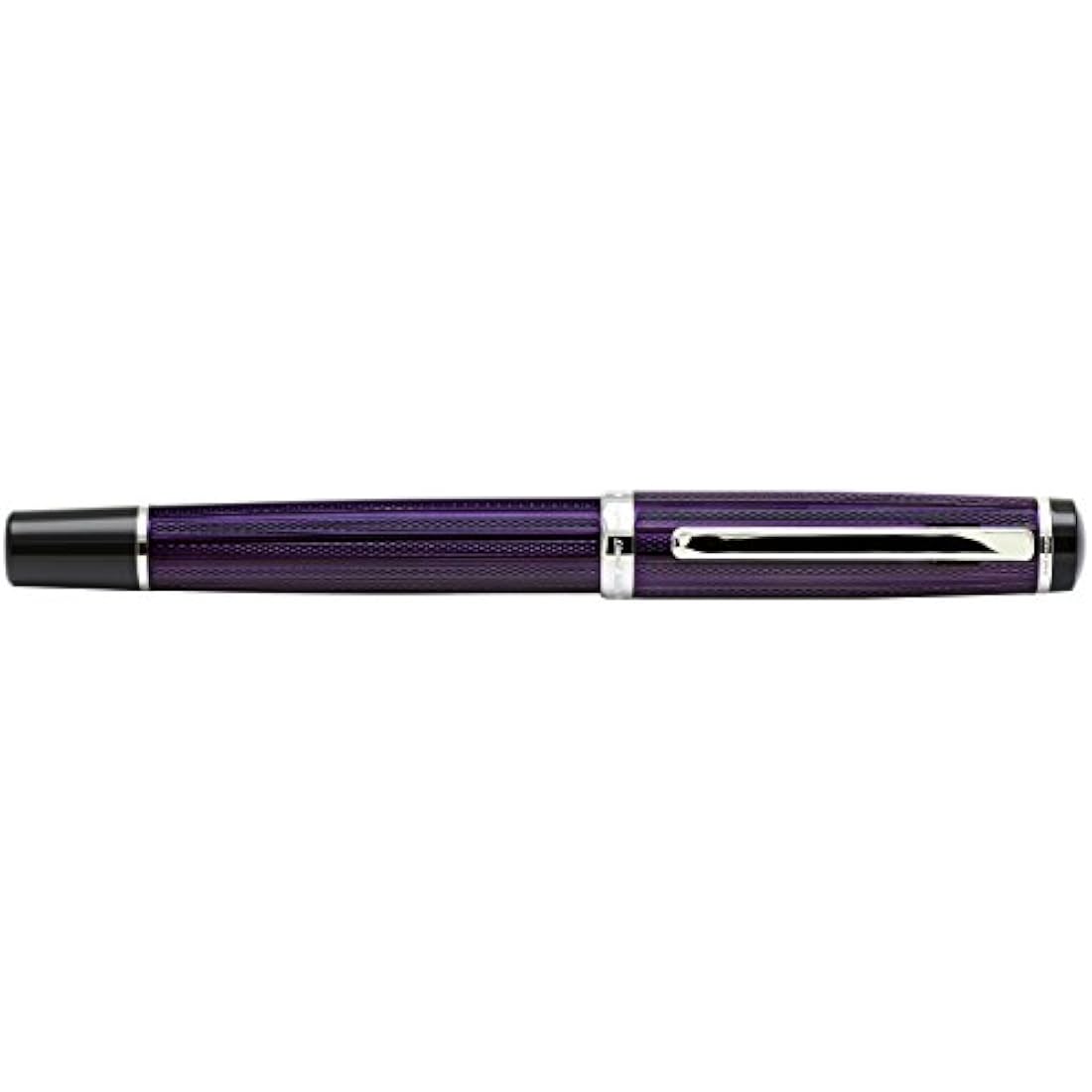 Xezo Incognito Purple Luxury Rollerball Pen | Platinum-Plated Brass