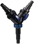 Oase Y-Splitter 1 1/2 Inch Water Distributor for Pond Pumps - Black