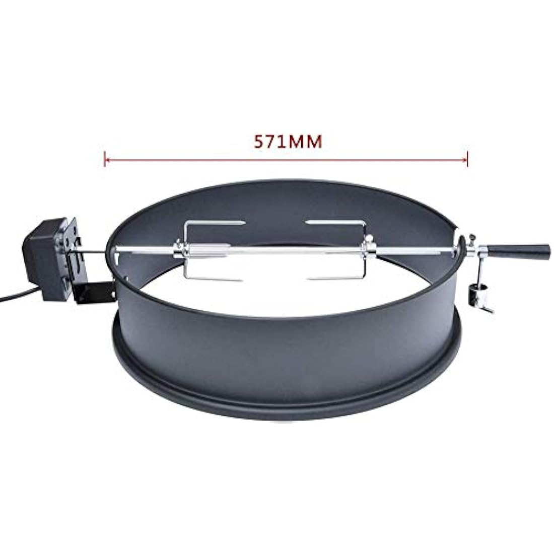 Onlyfire Enamelled Rotisserie Ring Kit for 57cm Kettle Grills | UK Motor