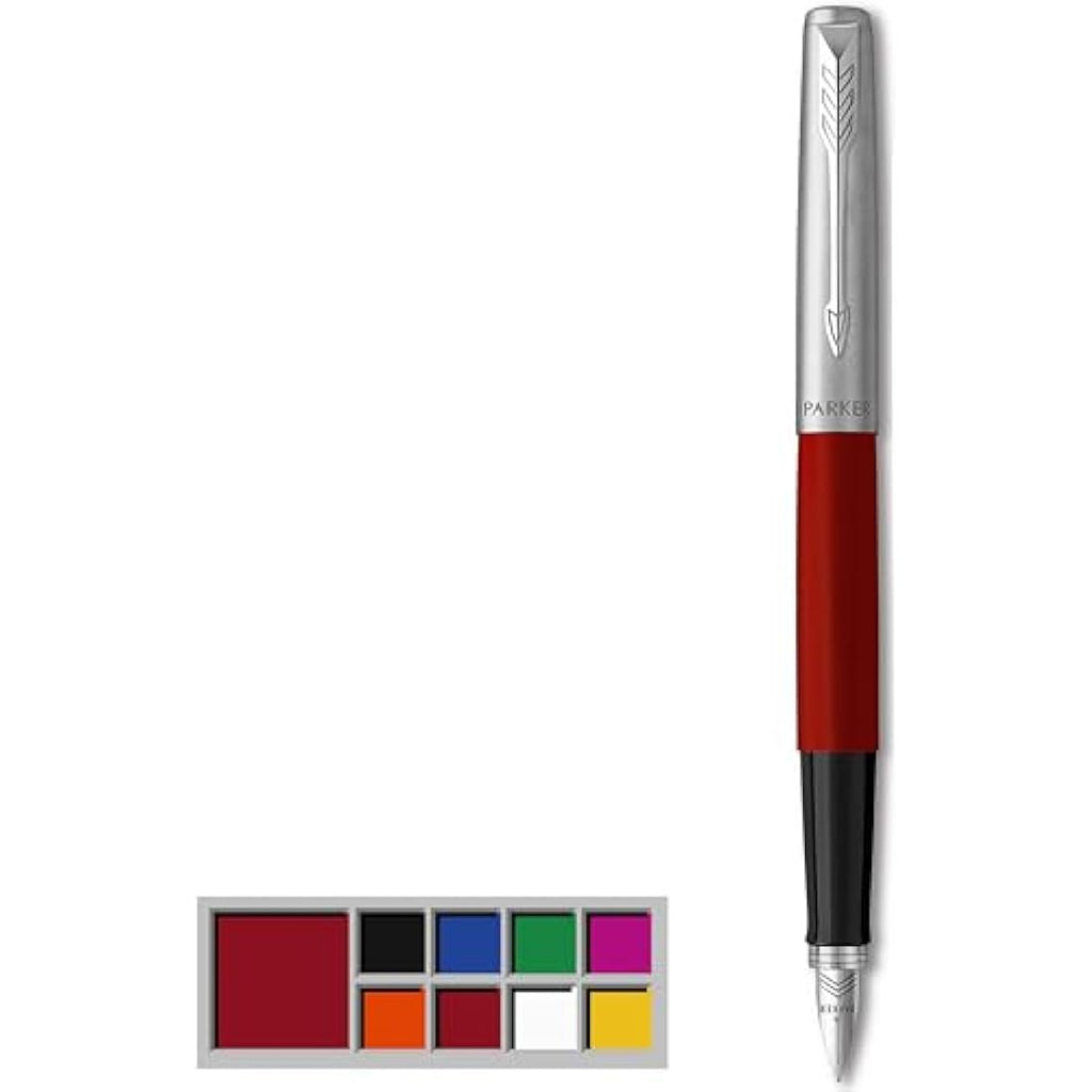 Parker Jotter Originals Fountain Pen - Classic Red - Medium Nib