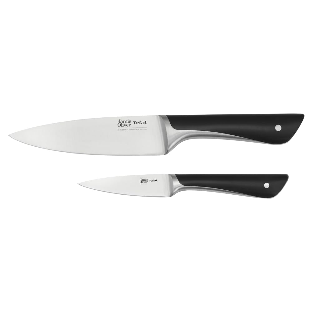 Tefal Jamie Oliver 2-Piece Kitchen Knife Set - German Stainless Steel