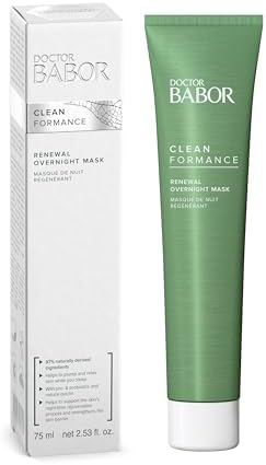 BABOR CLEANFORMANCE Renewal Overnight Mask – Vegan Probiotic Face Cream