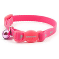 Hi-Vis Reflective Kitten Collar – Neon Pink Breakaway Buckle
