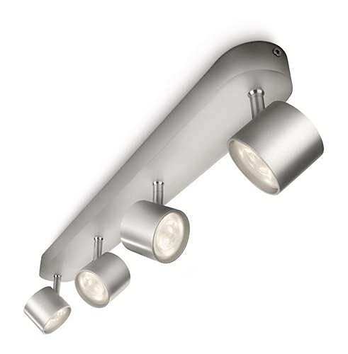 Philips MyLiving Star 4-Bar LED Ceiling Spotlight – Aluminium