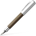 Faber-Castell Ondoro Fountain Pen – Smoked Brown, Broad Nib (B)