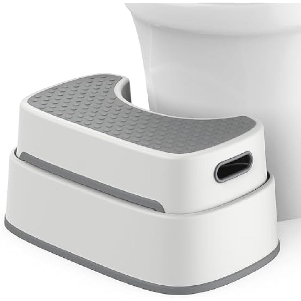 MR.SIGA Toilet Stool – Heavy Duty Non-Slip Squatty Potty for Adults & Kids