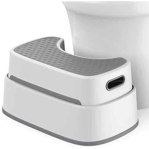 MR.SIGA Toilet Stool – Heavy Duty Non-Slip Squatty Potty for Adults & Kids