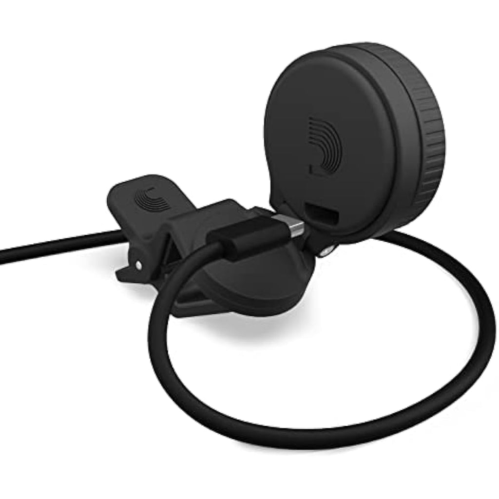D'Addario Nexxus 360 Rechargeable Clip-On Guitar Tuner | 360° Rotation