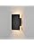 Jolof Store Modern Black Wood LED Wall Sconce with Switch - 8W