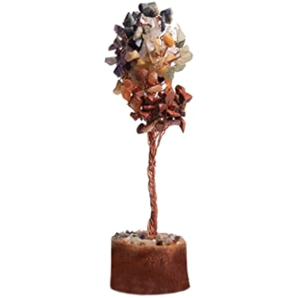 7 Chakra Crystal Tree of Life – Handmade Feng Shui Decor