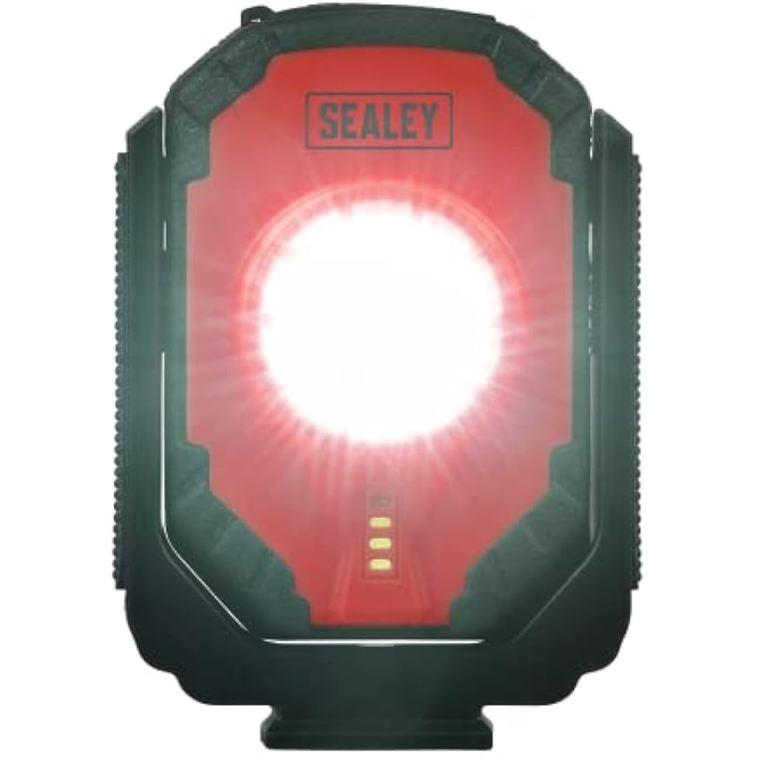 Sealey 15W COB LED Rechargeable Worklight - Portable LED315 Black/Red