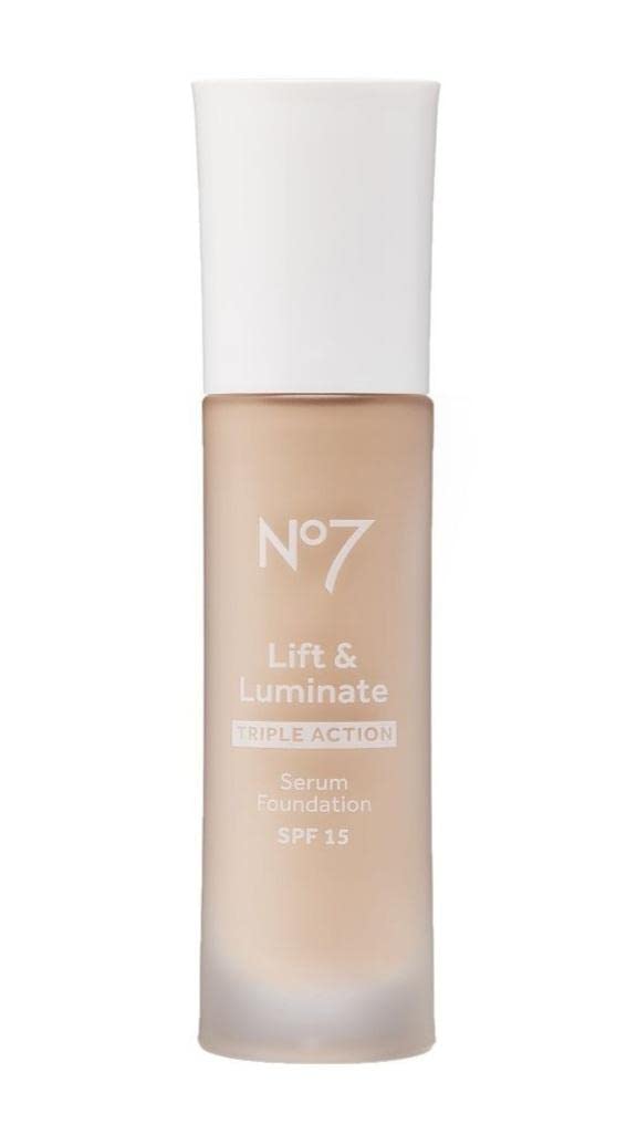 No7 Lift & Luminate Triple Action Serum Foundation SPF 15 - Calico 30ml