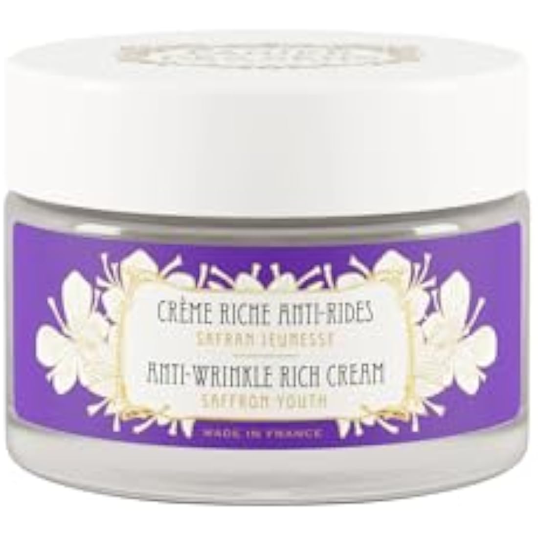 Panier des Sens Anti-Aging Face Cream with Hyaluronic Acid & Saffron – 50ml