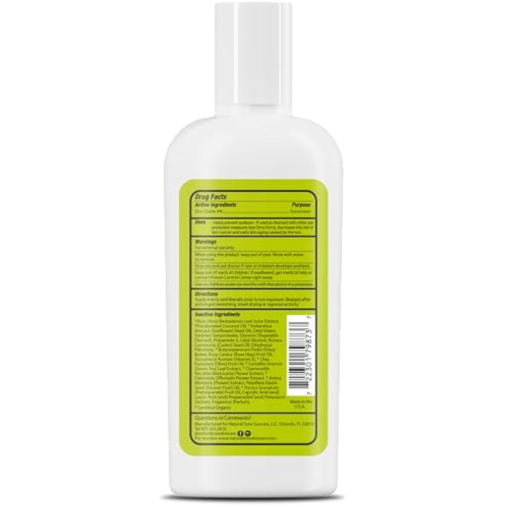 Natural Tone Organic Skincare SPF 15 Mineral Sunscreen – 118ml