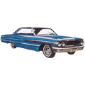 AMT 1964 Ford Galaxie & Falcon Cal Drag Combo 1:25 Scale Model Kit
