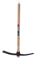 Spear & Jackson Pickaxe – 2.5kg Hardened Steel Head with 90cm Beech Handle