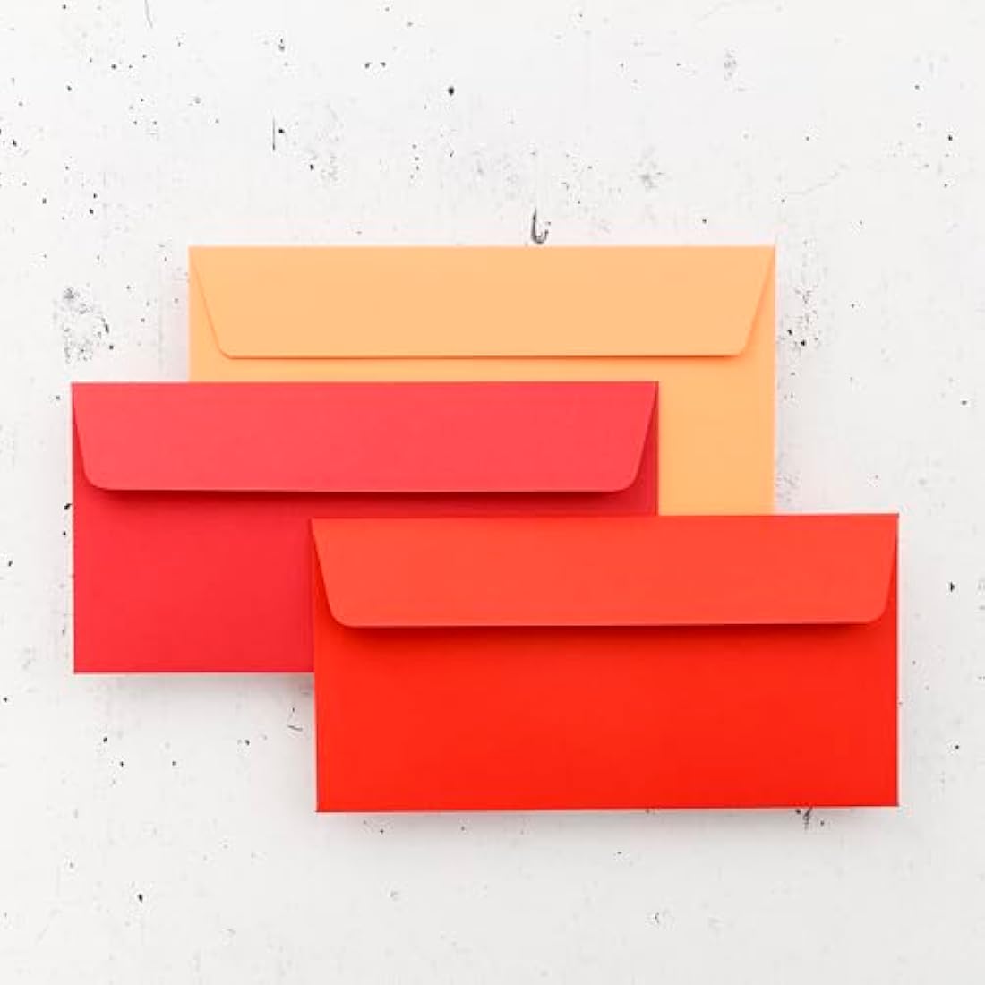 Clairefontaine Pollen DL Adhesive Envelopes – Clementine Orange (20 Pack)