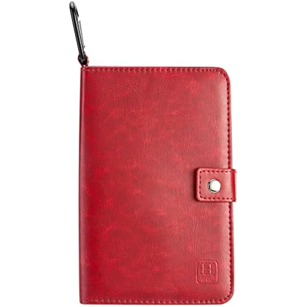 Handy Picks Leather Golf Scorecard Holder & Yardage Book Cover Set