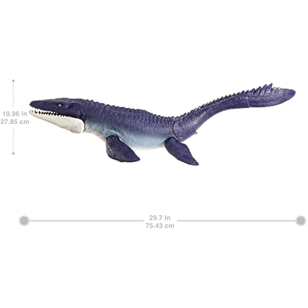 Jurassic World Mosasaurus Action Figure – Recycled Plastic Dinosaur Toy