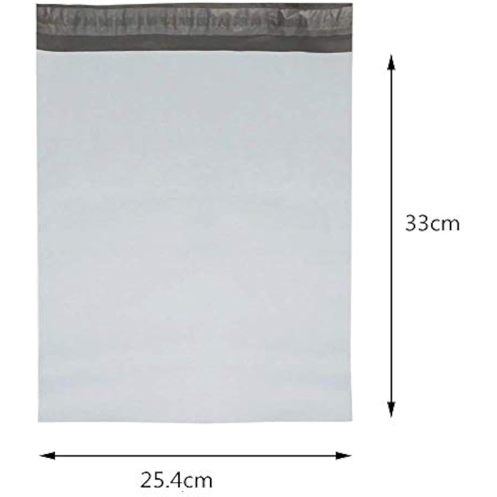Opaque Poly Mailing Bags - 100 Pack Waterproof Mailers