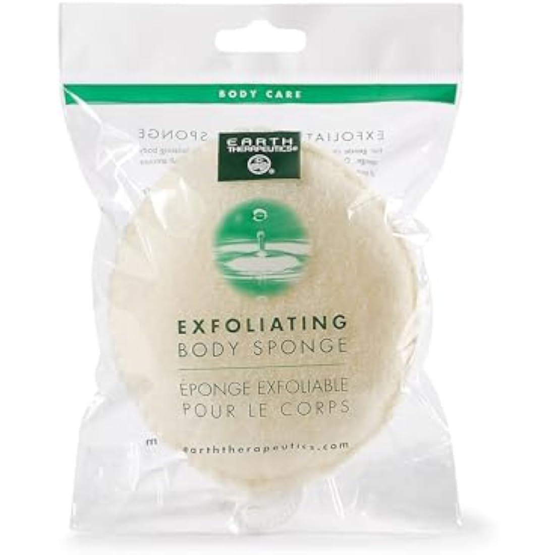 Earth Therapeutics Exfoliating Body Sponge – Deep Cleansing Scrubber